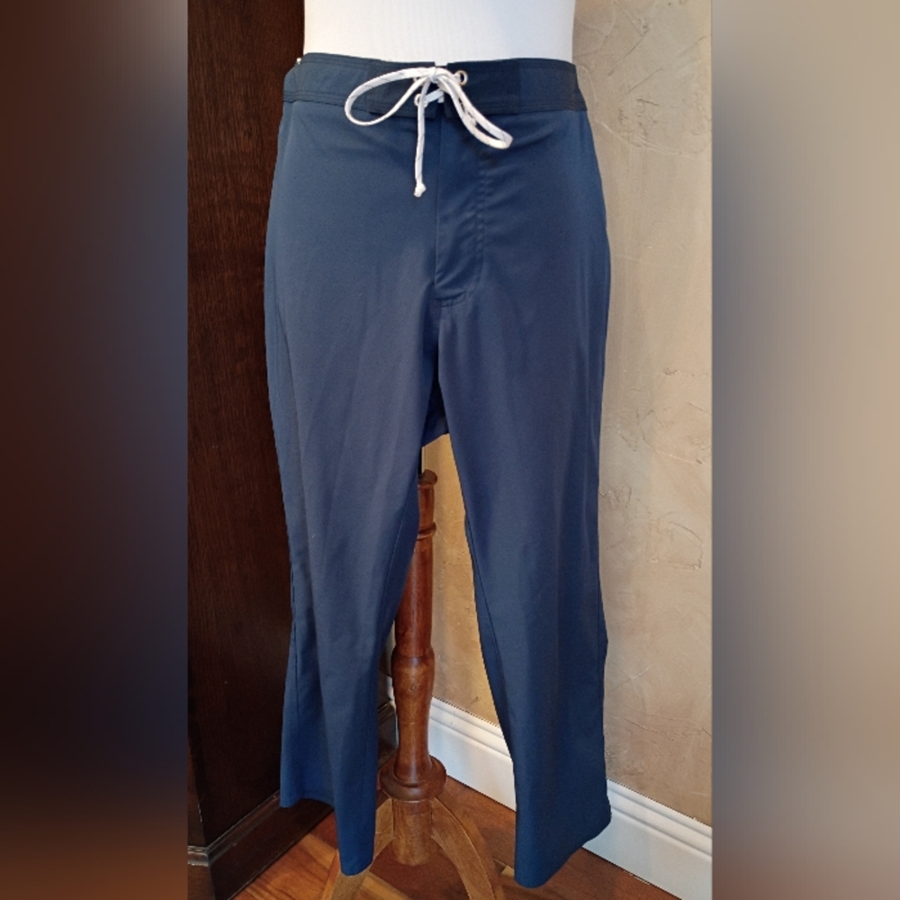 Polo Jeans Co Ralph Lauren Stretch Navy Athletic Capris 10